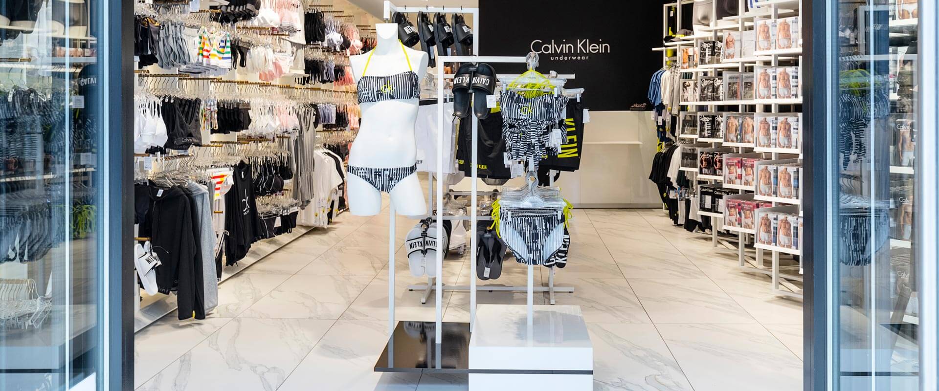 Calvin Klein Underwear Store, Not an outlet store. Are ther…