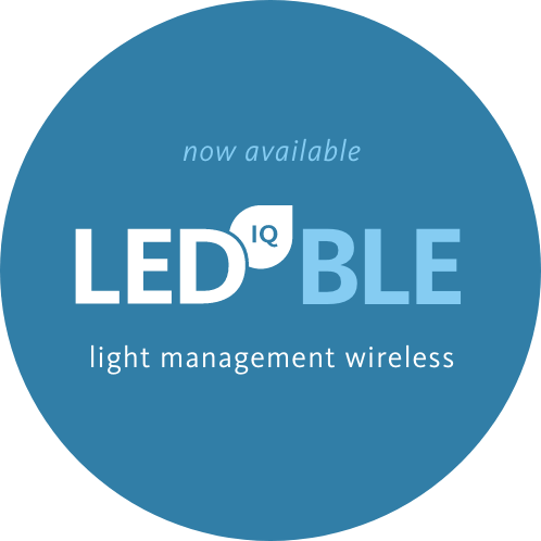 LED IQ BLE | light management wireless | now available
